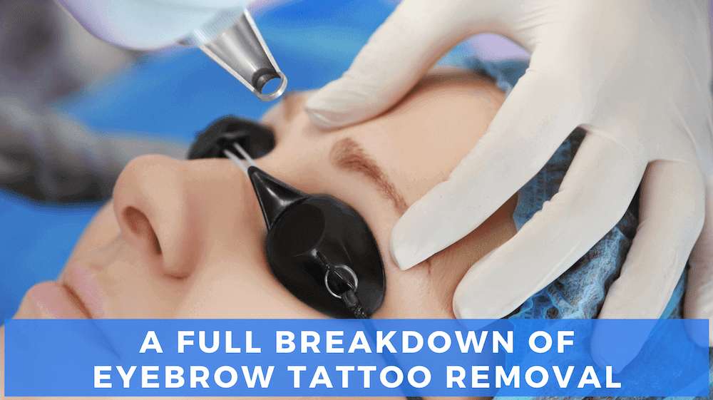 Remove eyebrow deals tattoo